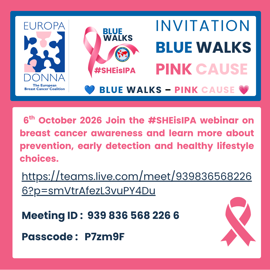 Blue Walks - Pink Cause