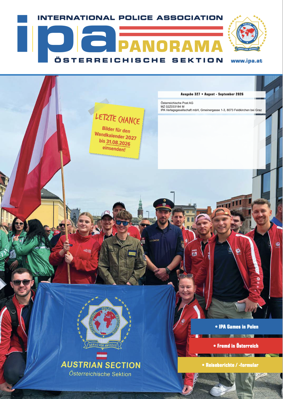 Aktuelle Ausgabe (Nr. 327)